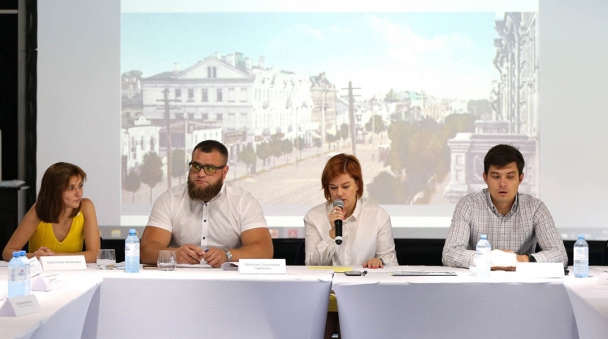 В Воронеже прошла первая встреча в рамках проектно-изыскательских работ по благоустройству проспекта Революции