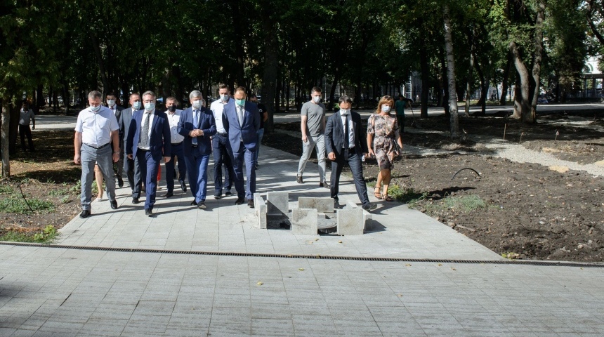 Александр Гусев: «Парк «Орленок» станет одной из визитных карточек Воронежа»