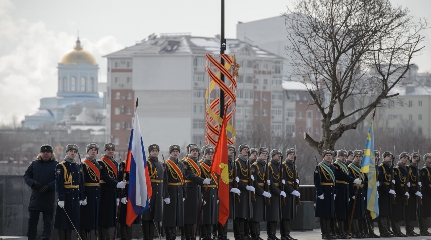 В Воронеже почтили память защитников Отечества
