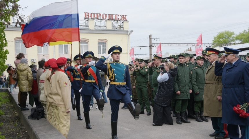 В Воронеж прибыл спецпоезд Министерства обороны