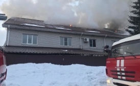 В Воронеже потушен пожар в частном пансионате для престарелых