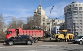 В Воронеже начался весенний ремонт дорог 