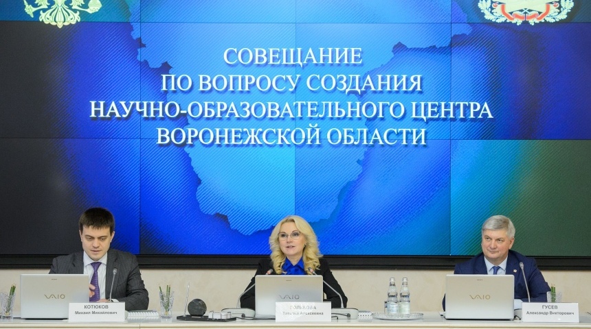 Татьяна Голикова высоко оценила перспективы создания НОЦ в регионе