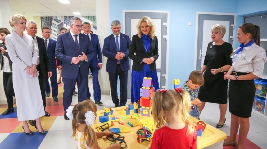 Татьяна Голикова открыла детский сад в Воронеже