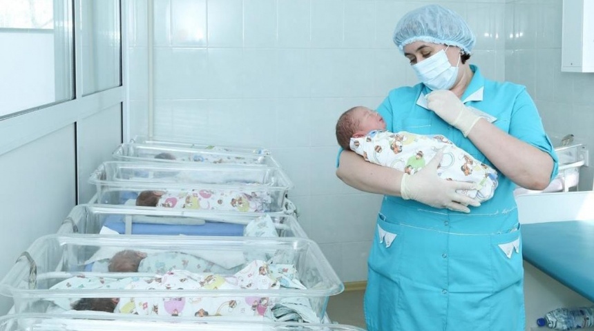 В Воронежской области с начала года родилось 7448 младенцев 