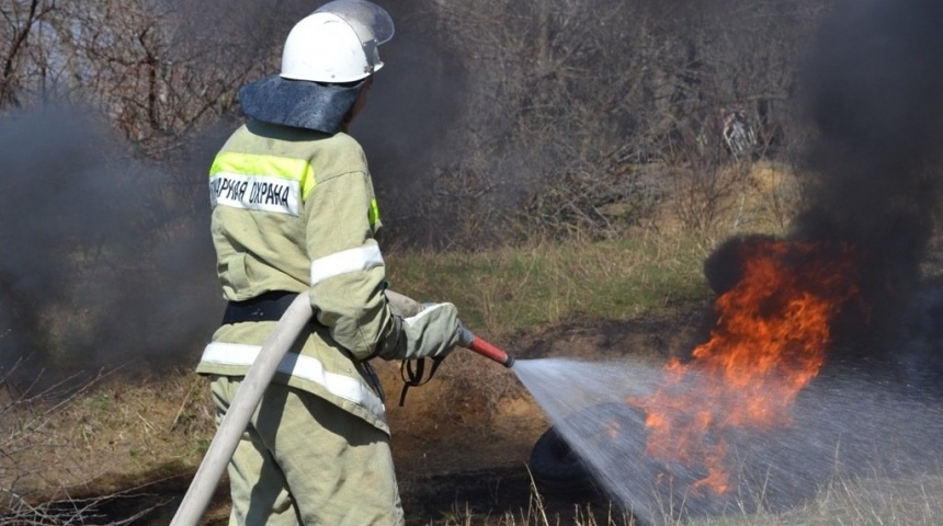 В восьми муниципальных районах Воронежской области установлен высокий класс пожароопасности