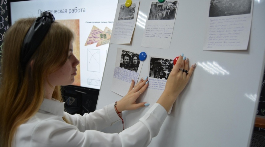 Богучарские школьники первыми в области поучаствовали в проекте «Я наследник героя и я против нацизма»