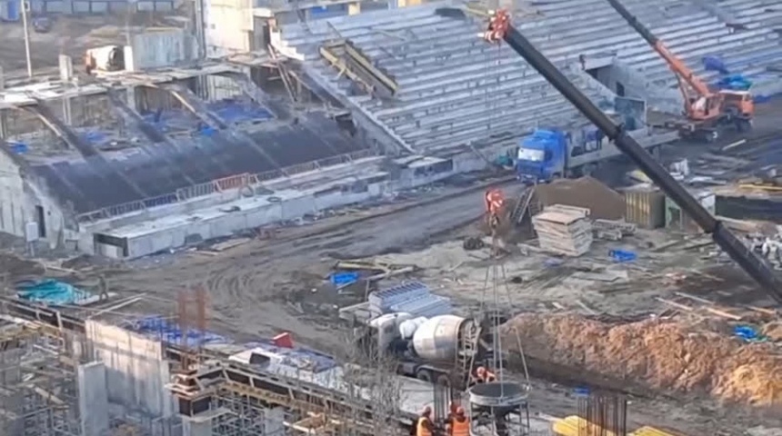 Строительство стадиона «Факел » в Воронеже активизируют
