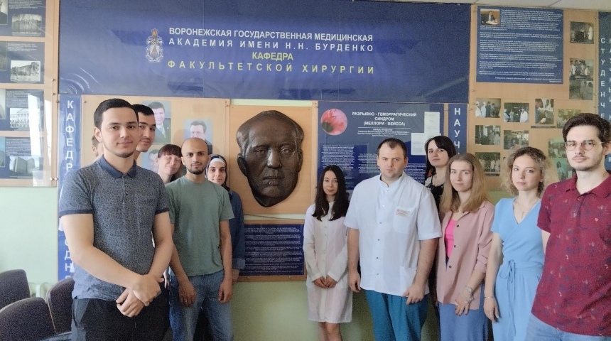 Студенты и ординаторы медицинского университета приобщились к жизненному примеру Н.Н. Бурденко