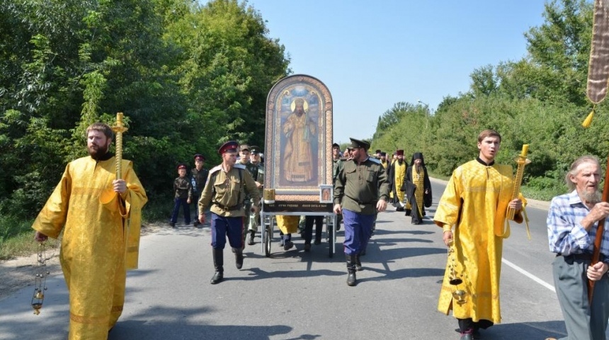 20 августа в Задонск из Воронежа отправится крестный ход