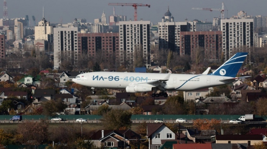 Воронежский авиазавод отправил в первый полет новый Ил-96−400М