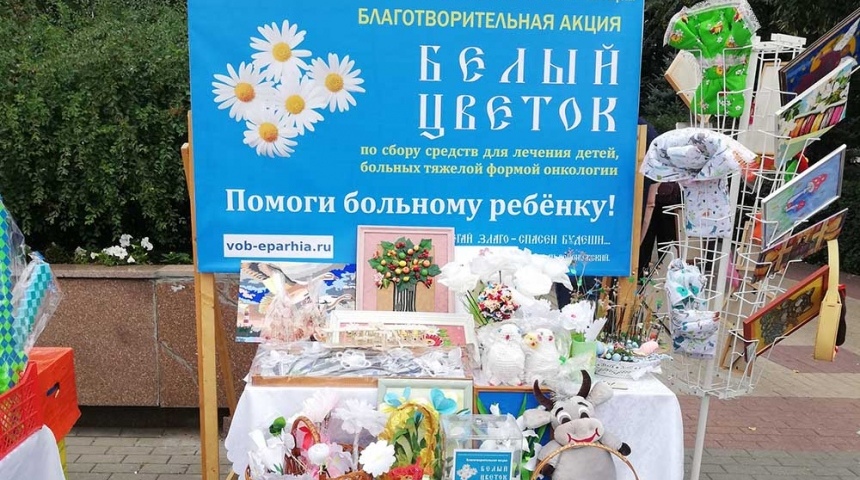В Воронеж пройдет завершающий этап благотворительной акции «Белый цветок-2023»