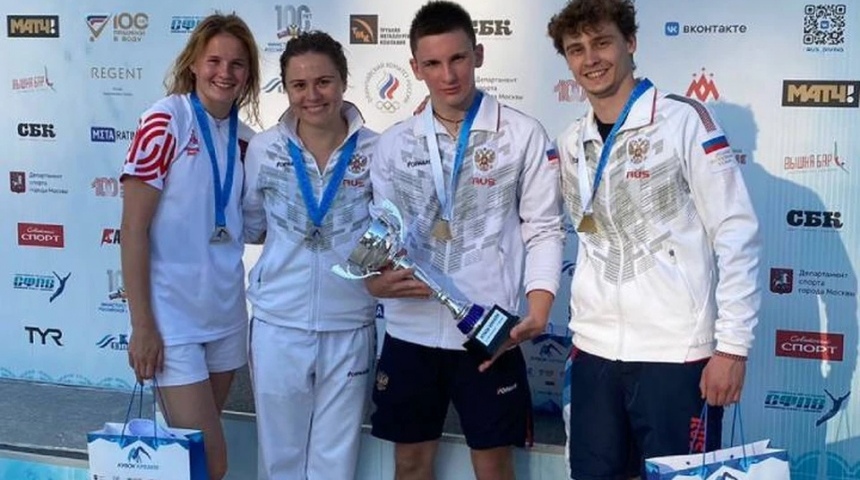 Воронежские прыгуны в воду завоевали пять медалей на всероссийских соревнованиях 