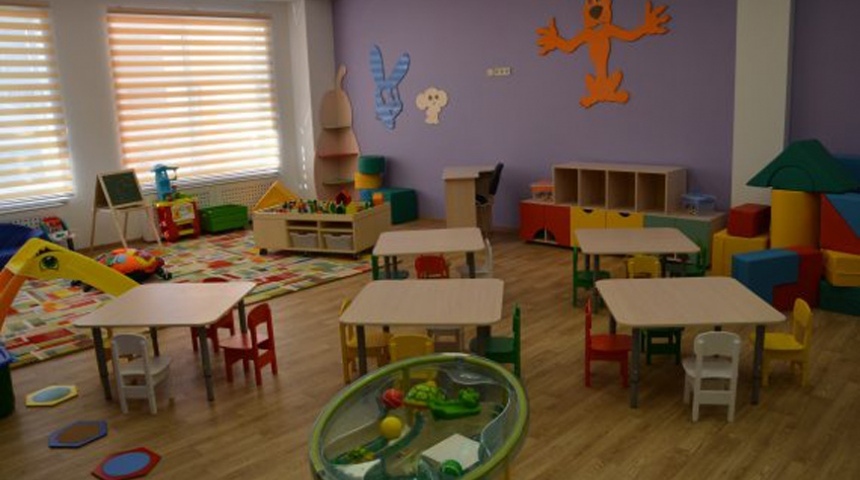 Вместо домов детский сад