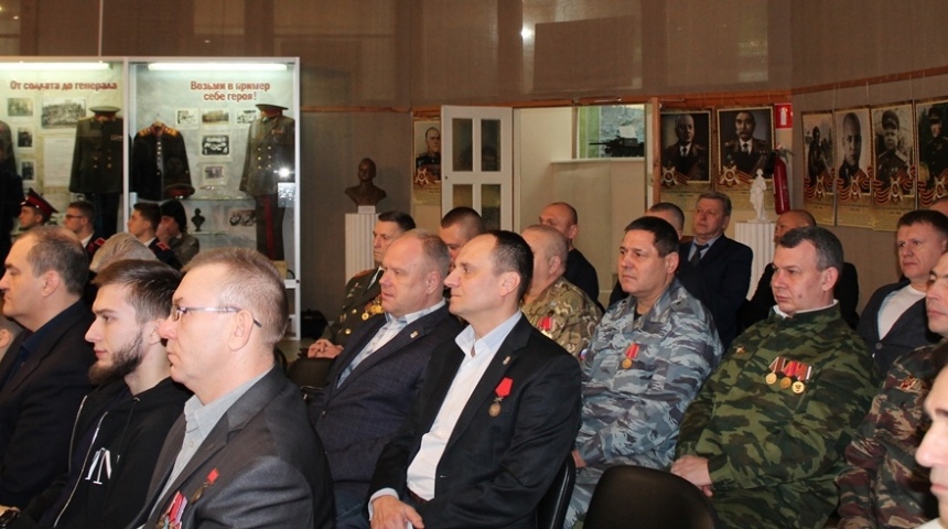 В Воронеже прошло памятное мероприятие, посвященное 25-летию ввода войск в Чеченскую республику