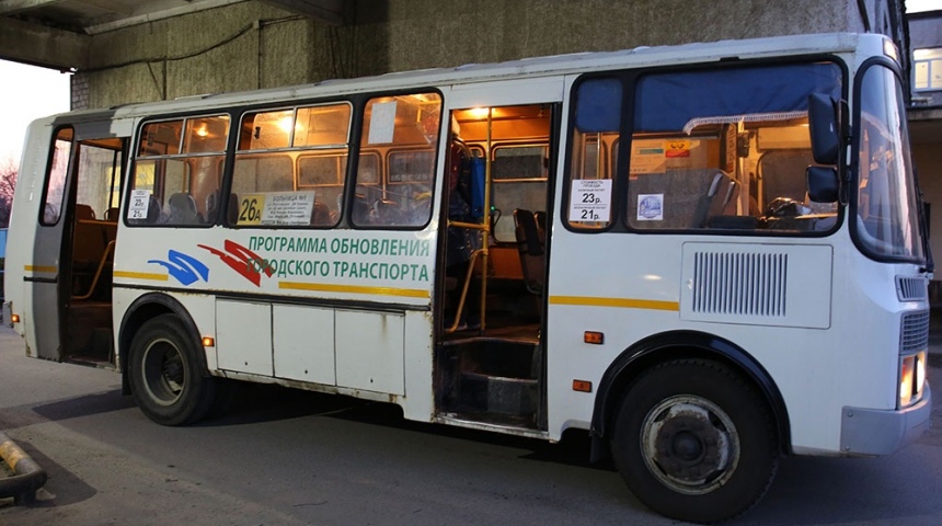 В Воронеже дезинфекция общественного транспорта остается на особом контроле
