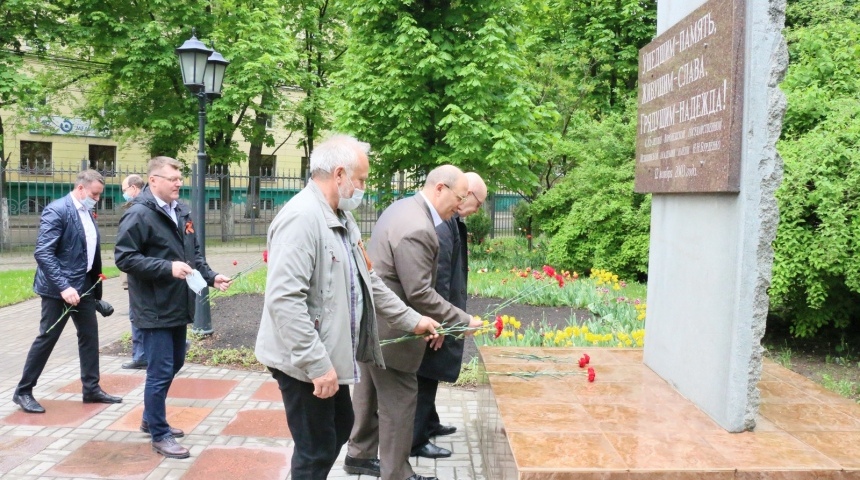 Сотрудники ВГМУ им. Н.Н. Бурденко почтили память павших в Великой Отечественной войне