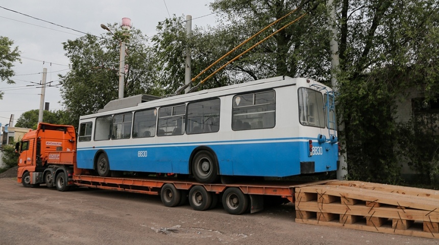 В Воронеж прибыли первые троллейбусы из Москвы