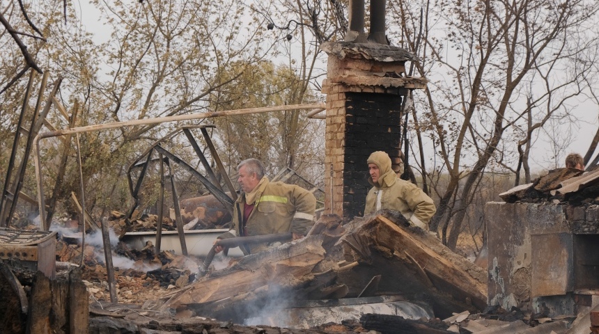 В пострадавшей от пожара Николаевке готовятся к строительству нового жилья