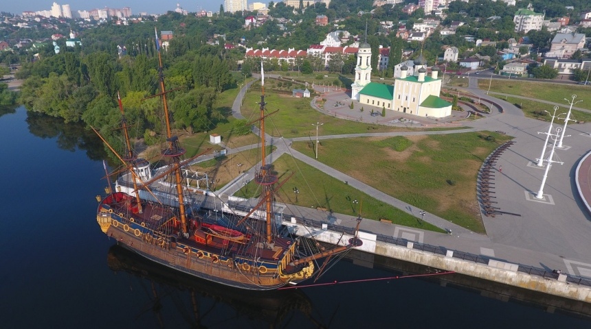 Реконструкция и развитие набережной в Воронеже взяло старт
