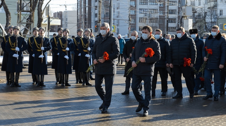 В Воронеже почтили память воинов-интернационалистов