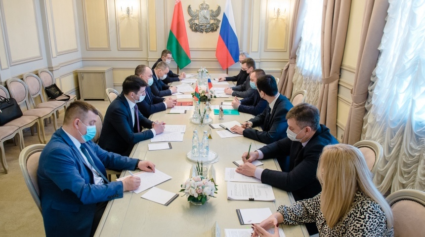 Воронежская область и Республика Беларусь планируют расширять сотрудничество в строительной сфере