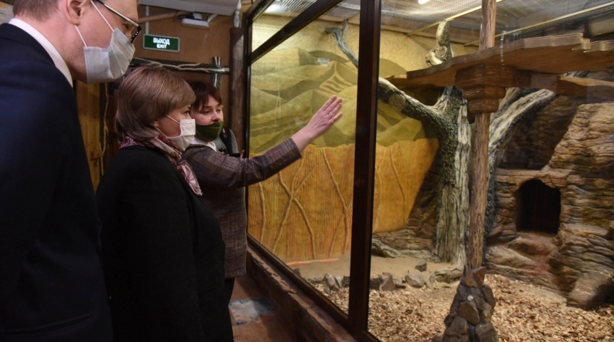 В воронежском зоопарке открыли новый зал для теплолюбивых животных