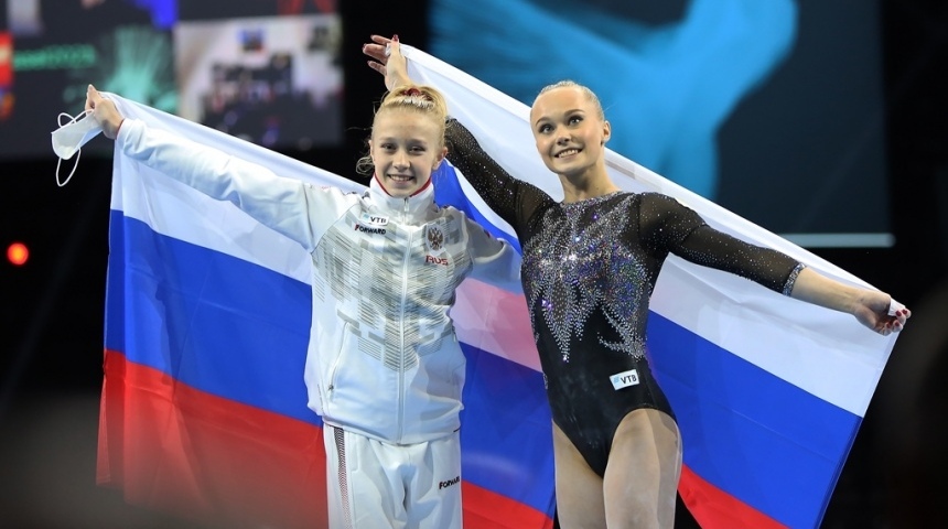 Губернатор поздравил воронежскую гимнастку Ангелину Мельникову с серебром на чемпионате Европы