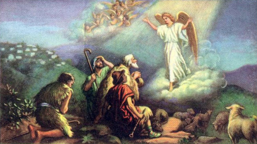 Ангел вещает пастухам