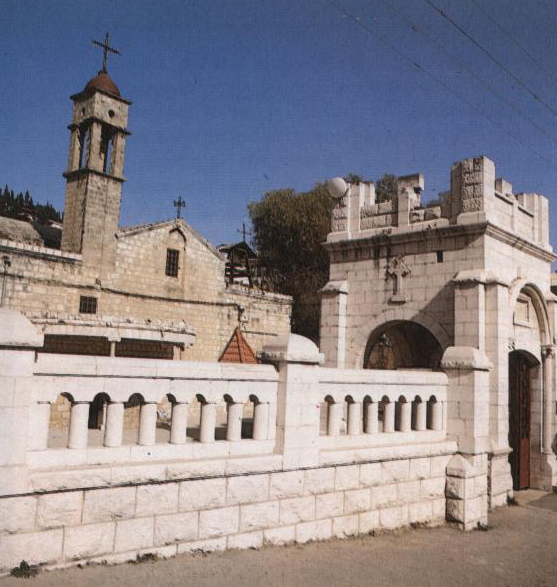 Вход в греческую православную церковь св. Гавриила