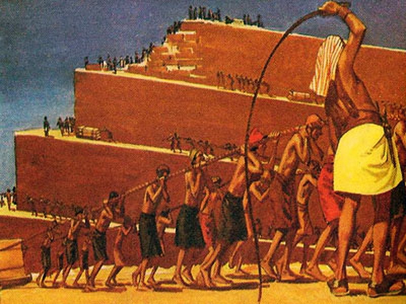Картина_рабство иудеев в Египте