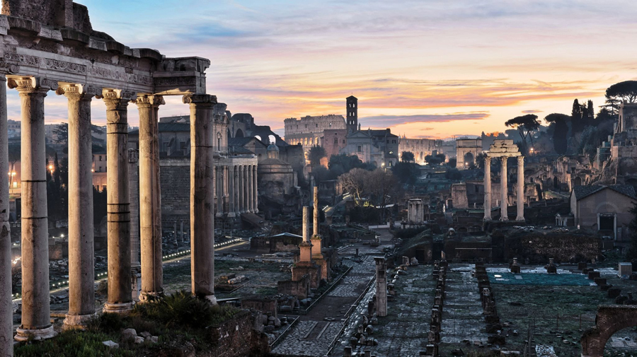 Развалины древнего Рима
