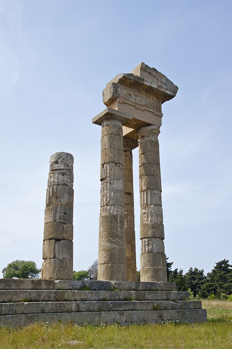10_Развалины Храма Аполлона в Родосе
