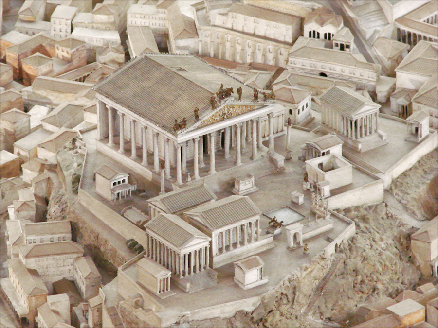 10_Храм Юпитера в Риме реконструкция