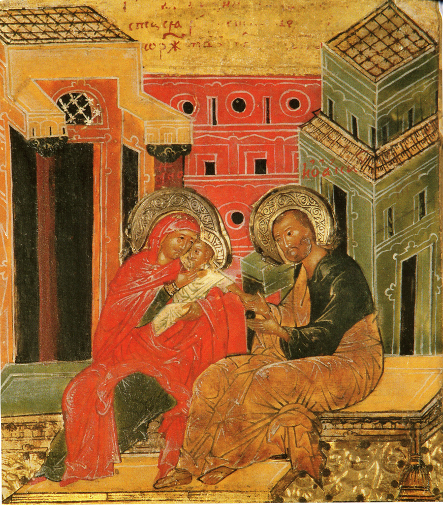 11_Картина Иоаким с Марией_Икона Рождества Богородицы