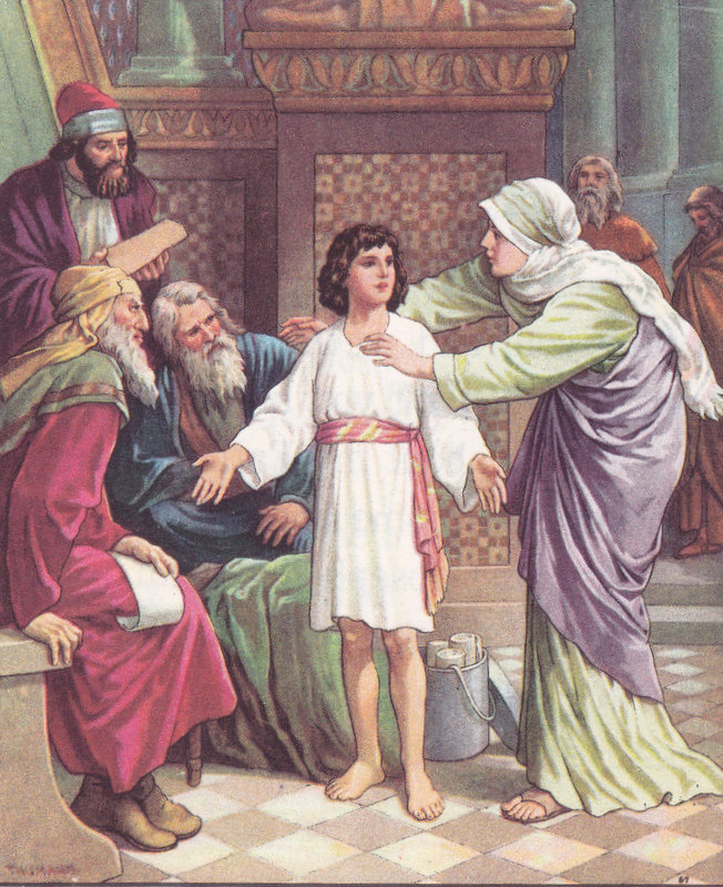 11_Отрок Иисус во Храме беседует с Марией