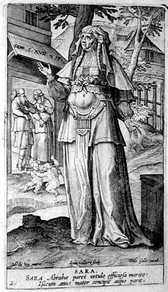 11_Сарра_Сарра. Гравюра Ханса Колларта, ок. 1581