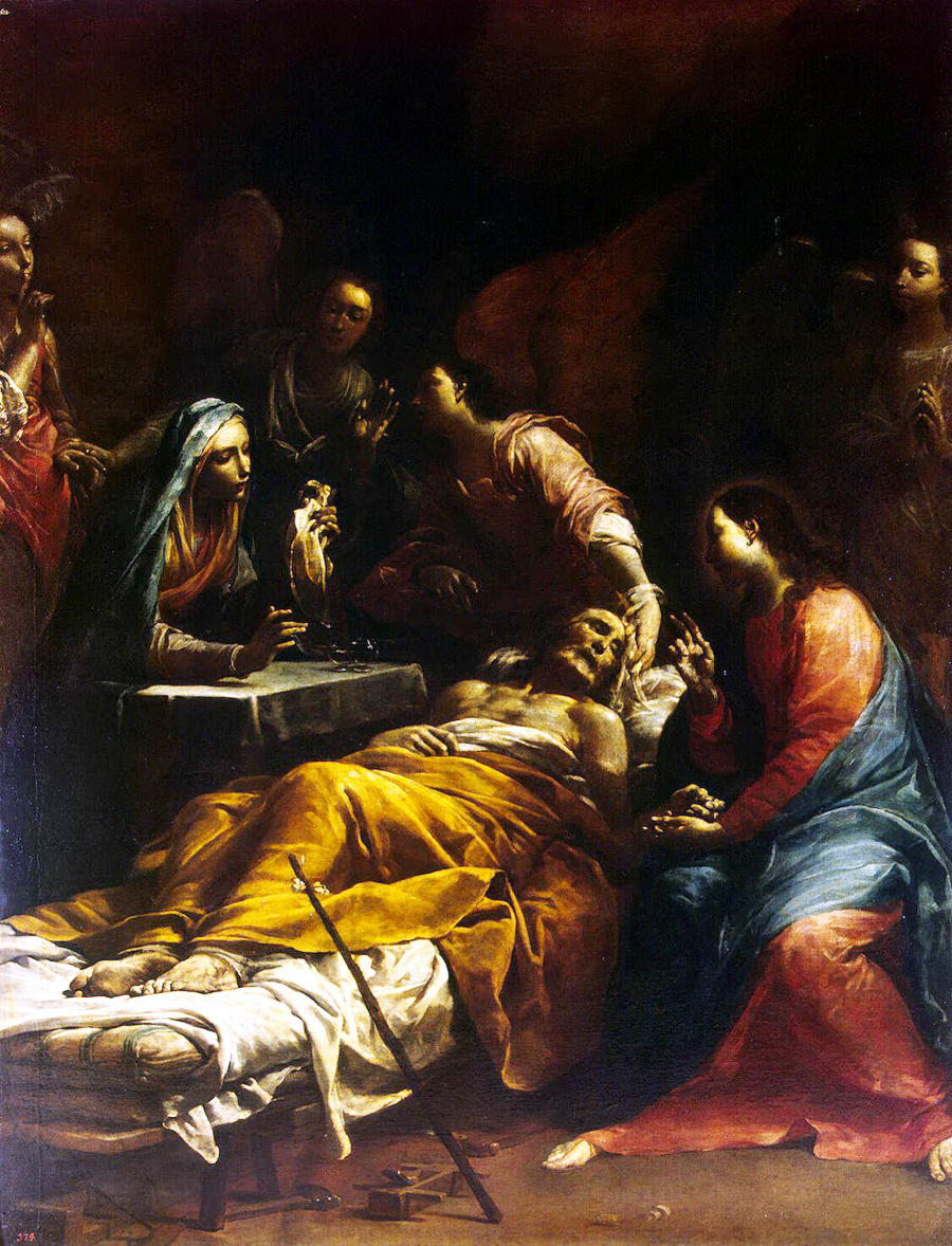 14_Смерть Святого Иосифа_Креспи, Джузеппе Мариа