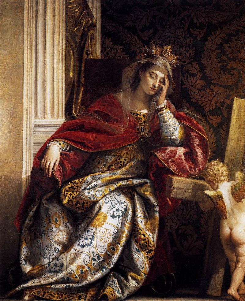 17_Императрица Елена_Сон святой Елены (Паоло Веронезе, ок. 1580 года)