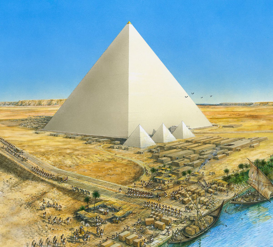 19_Пирамида Хеопса во времена Христа (реконструкция)