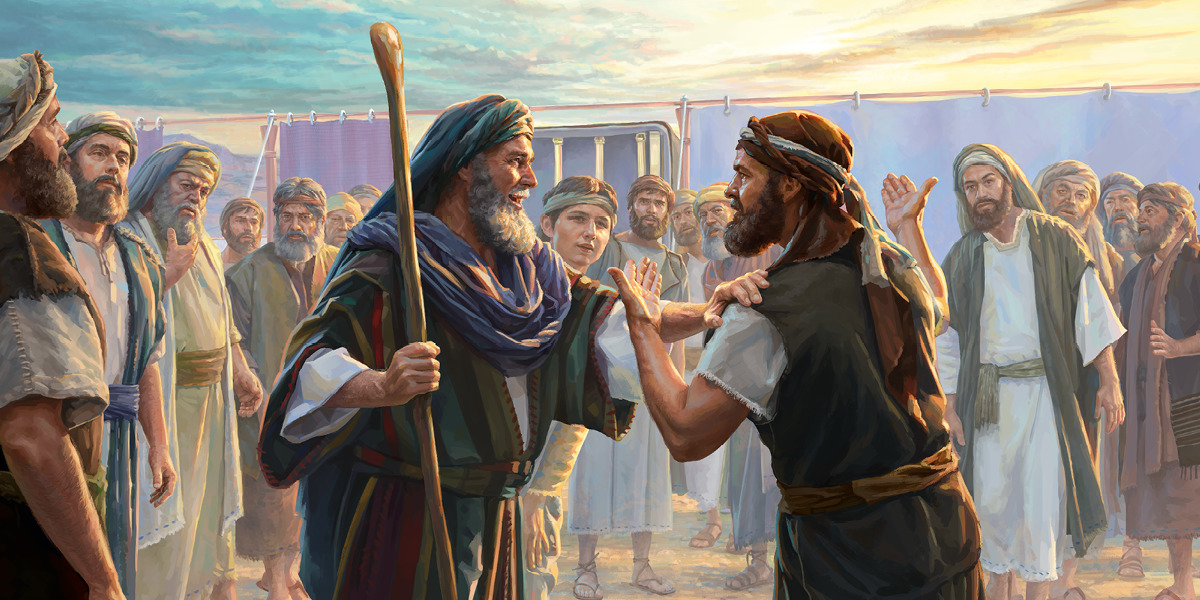22_Моисей призывает сынов Левиииных