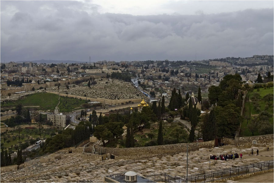 25_Открестности Иерусалима современный вид с Храмовой горы