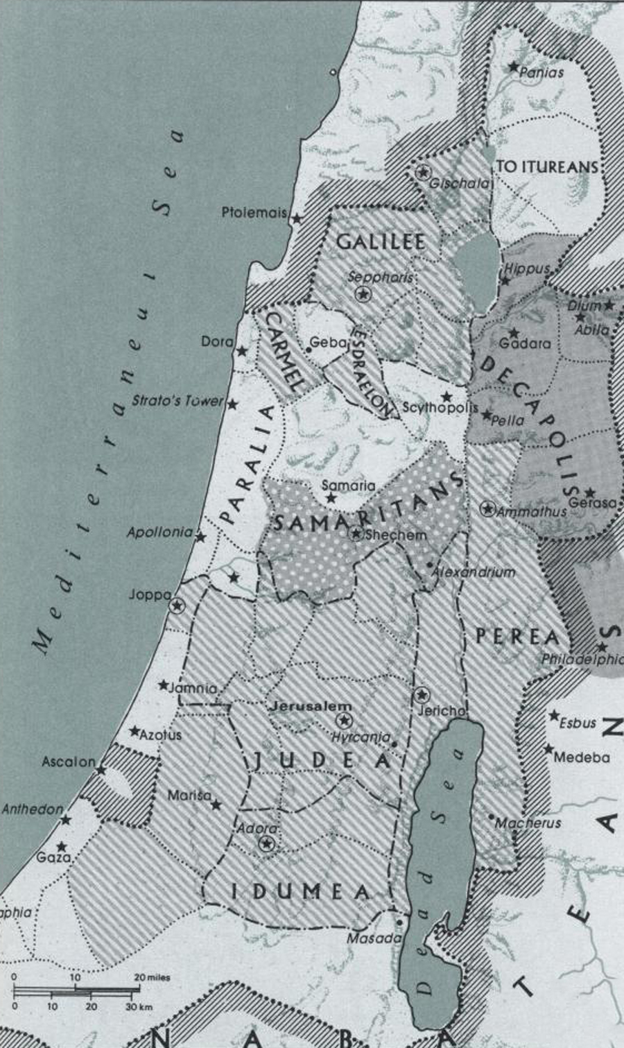 3_Карта Палестины атлас