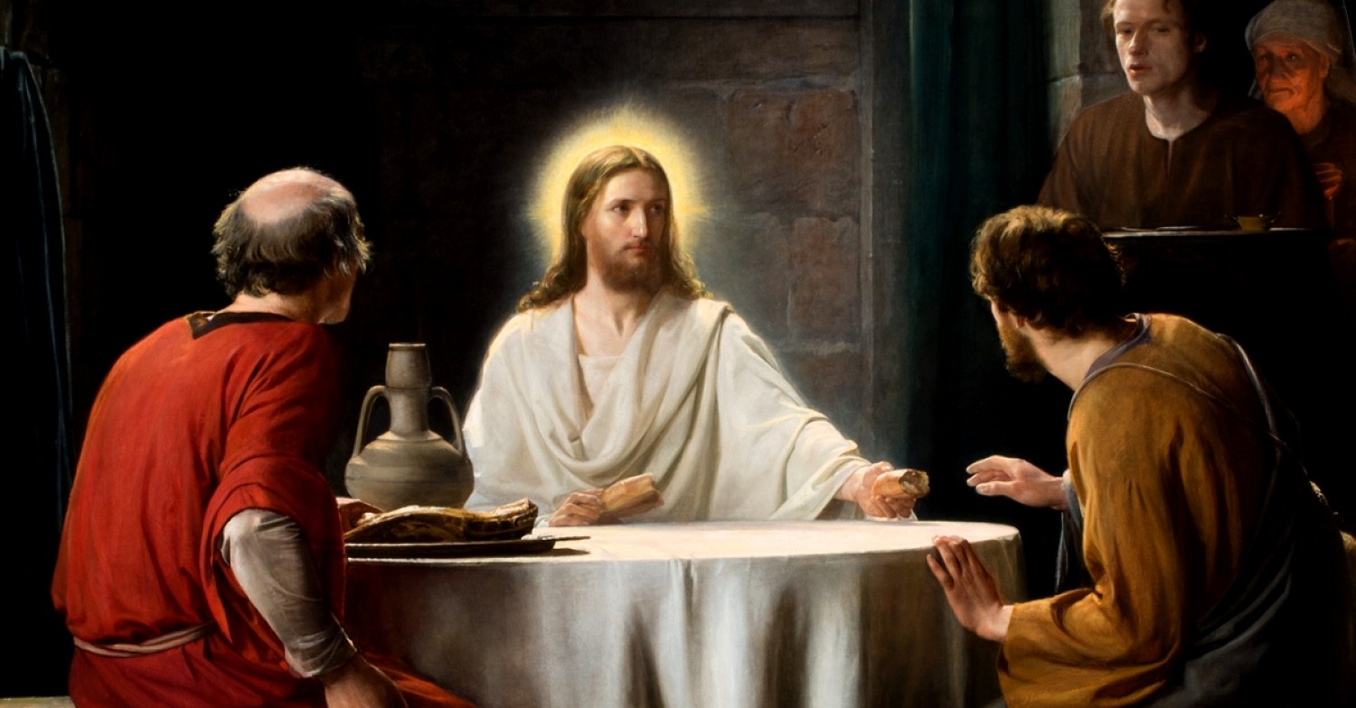3_Картина Иисус передает кусок хлеба Иуде